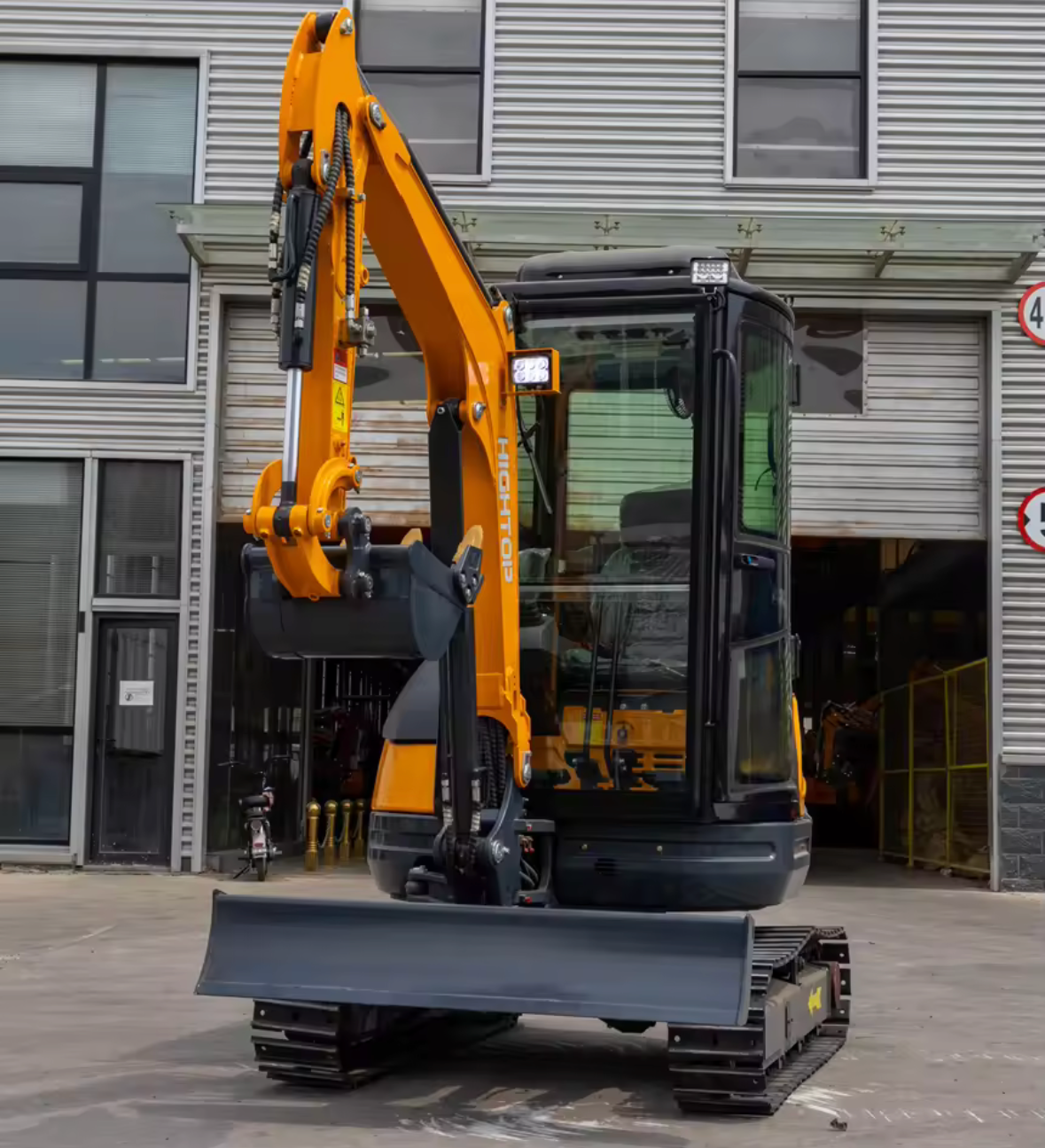 HT25 Minibagger mit festem Fahrgestell