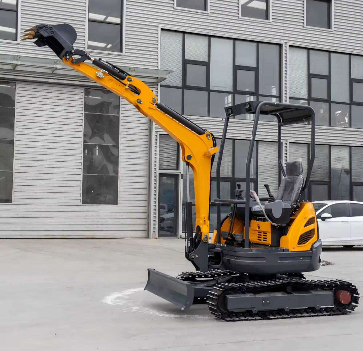 HT25 Minibagger mit festem Fahrgestell